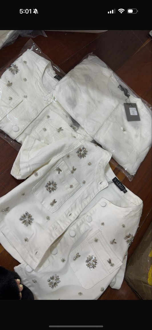 Camisa de jeans blanco balboa