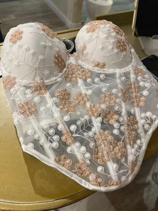 Corset blanco LC L $55