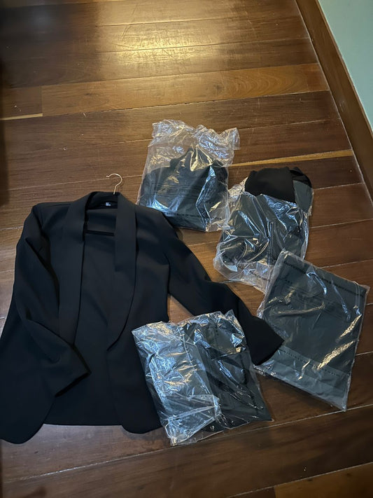 Blazer basico negro