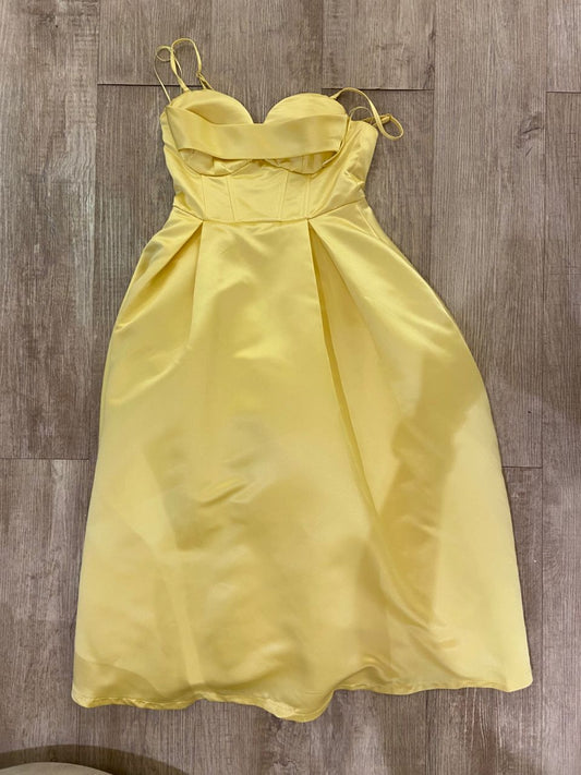 Vestido princesa amarillo cb