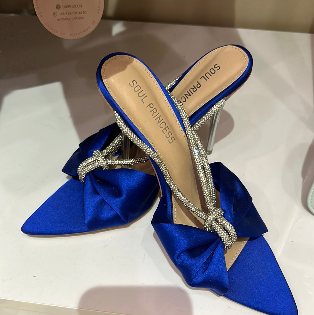 Tacones Azul talla 40