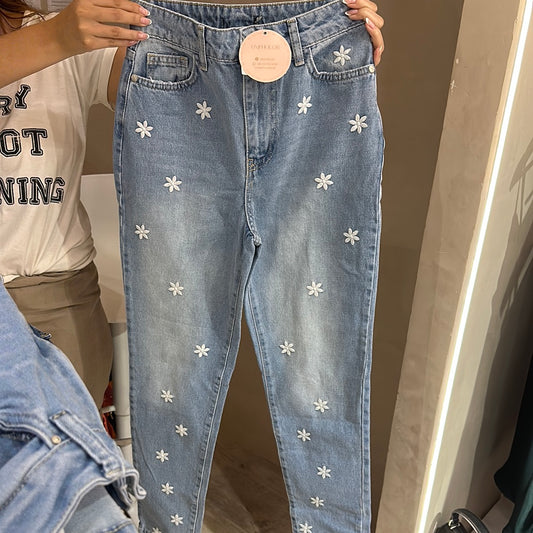 Blue Jeans Flores
