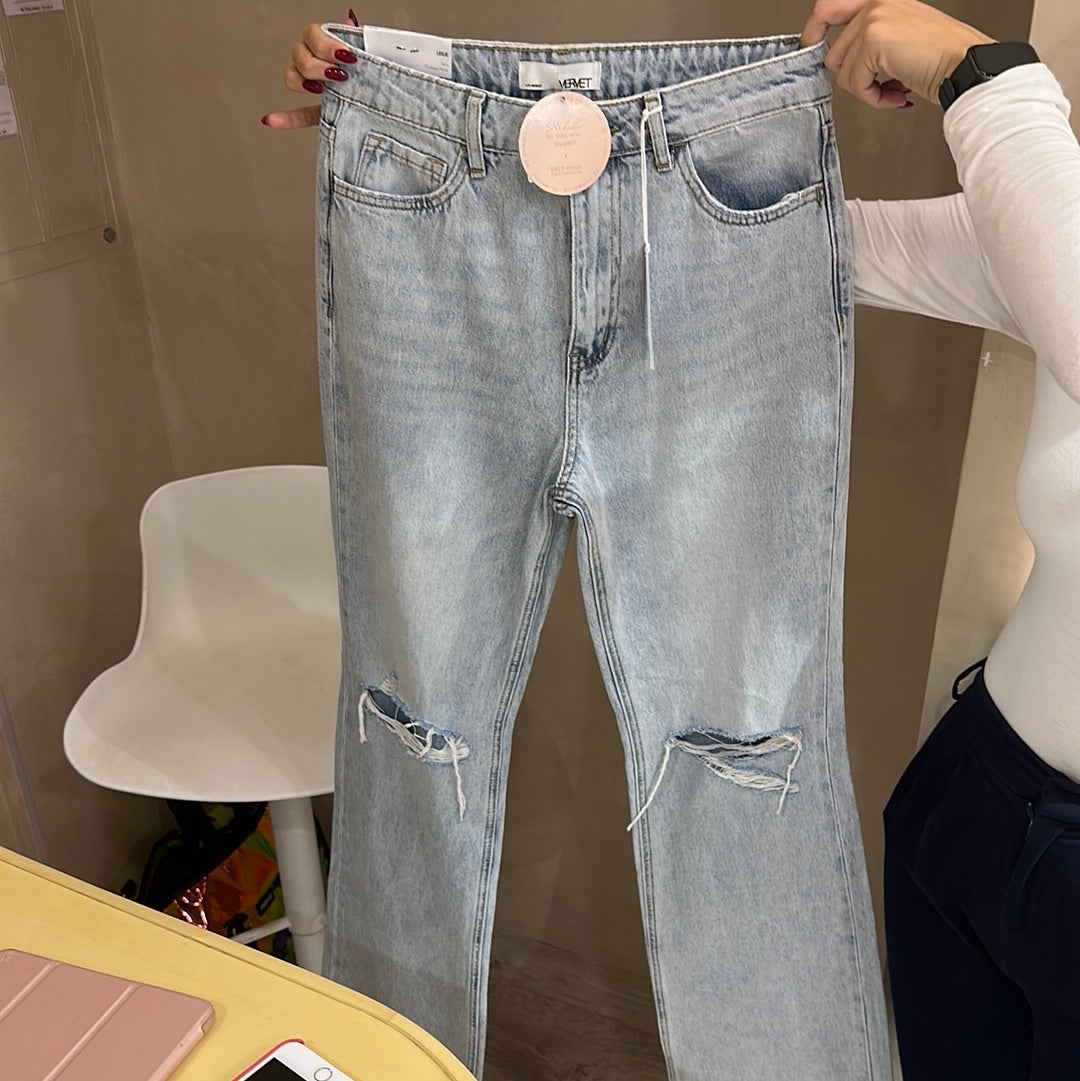 Vervet Leslie jeans bota ancha