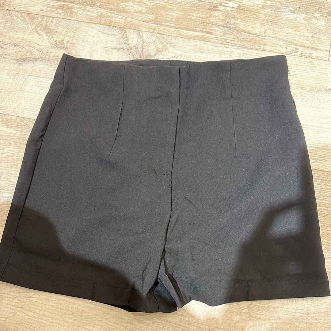 Short de vestir negro básico