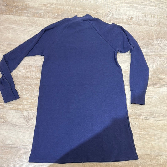 Vestido básico azul