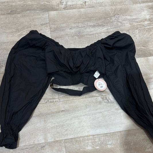 Croptop negro mangalarga Tira abdomen