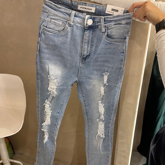 Jeans skinny ankle  rotos